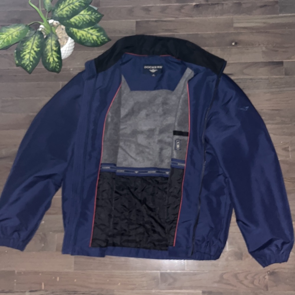 Navy Blue Dockers Weatherproof Jacket